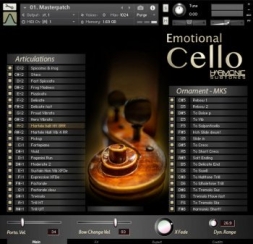 情感大提琴Best Service Emotional Cello v1.5 KONTAKT