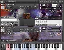 CineSmplsDrumsWar2 综合小打音色