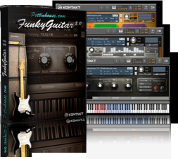 芬克吉他二代Pettinhouse FunkyGuitar 2.0 KONTAKT