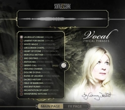 抒情人声Sonuscore Lyrical Vocal Phrases KONTAKT