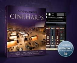 Cinesamples CineHarps v1.1 KONTAKT竖琴