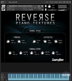 SampleHero Reverse Piano Textures KONTAKT反向钢琴