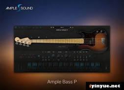 Ample Sound - Ample Bass P 4.1 独立、VST、VST3、AAH、AU WiN。OSX x64 - 贝斯