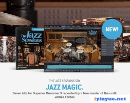 Toontrack - THE JAZZ SESSIONS SDX (SOUNDBANK) - Superior Drummer 3