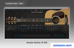Ample Sound - Ample Guitar M III 3.01 VSTi， VSTi3， AAX x64 - 原声吉他