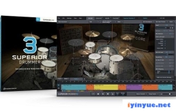 Toontrack - Superior Drummer 3 3.0.1 STANDALONE， Core Basic Sound Library